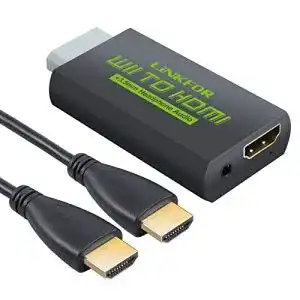 Upscaler LiNKFOR Wii HDMI Stick Adapter Wii zu HDMI Konverter