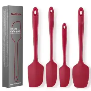 Spatel NoChoX Teigschaber Set, Hitzebeständig Silikon