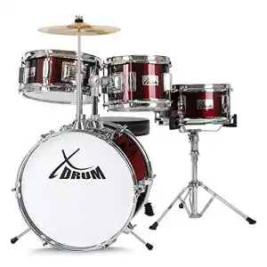 Kinderschlagzeug XDrum Junior Kinder Schlagzeug inkl. Schule