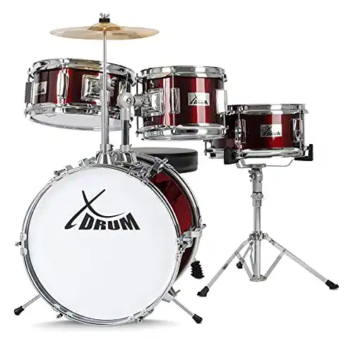 Kinderschlagzeug XDrum Junior Kinder Schlagzeug inkl. Schule