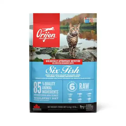 Orijen-Trockenfutter Katze Orijen Six Fish