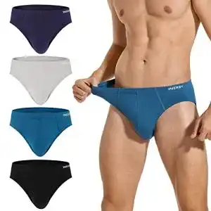 Sportslip Herren INNERSY Herren Slip Atmungsaktive Unterhosen