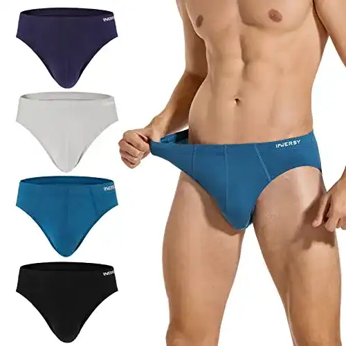 Herren-Slips INNERSY atmungsaktive Unterhosen 4 Pack