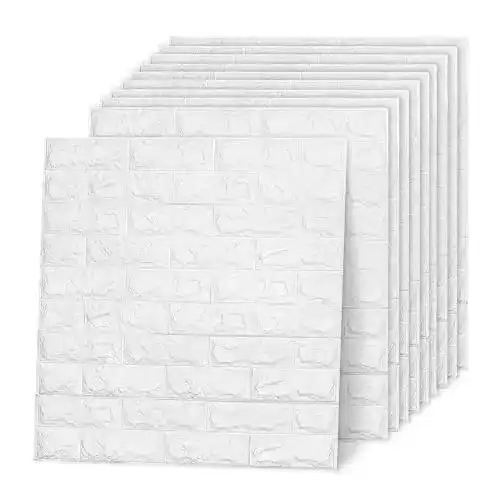 Dämmtapete AllRight 10 Stück 3D Wandpaneele Selbstklebend