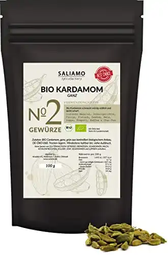Kardamom (ganz) Saliamo 100g BIO Kardamom, ganz, grün