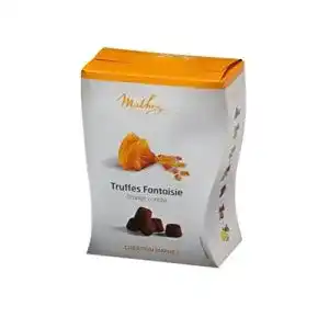 Mathez-Trüffel Mathez Trüffelpralinés kandierte Orangenschalen