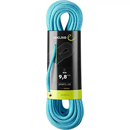 Kletterseil 70m EDELRID Boa 9.8MM 70M Blau, Kletterseil, 70 m