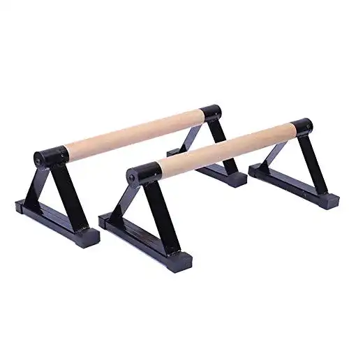 Parallettes Jatour Fitness Push Up Bar Holz Mini Paralletten