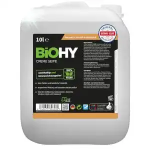 Flüssigseife 10l BIOHY Creme Seife (10l Kanister) | Hautschonend