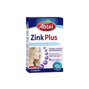 Zink Abtei Nährstoff, 32 Kapseln (1 x 18g)