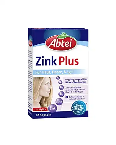 Zink Abtei Nährstoff, 32 Kapseln (1 x 18g)