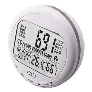 CO2-Melder GAIN EXPRESS Kohlendioxid-Detektor Temperatur