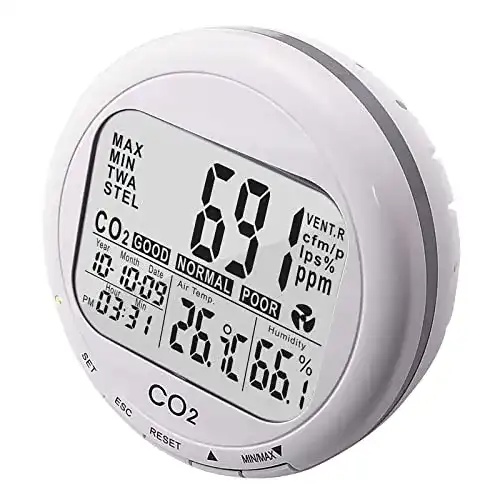 Die beste CO2-Melder GAIN EXPRESS Kohlendioxid-Detektor Temperatur 2026 Test Bestseller CO2-Melder GAIN EXPRESS Kohlendioxid-Detektor Temperatur