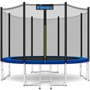 Trampolin 366 cm KIDUKU ® Trampolin Ø 305 cm TÜV Rheinland