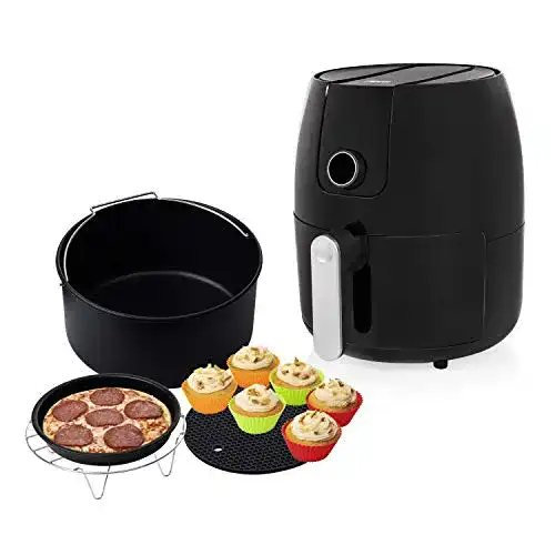 Heißluftfritteuse XXL Princess 182055, 4,5 Liter, Digitales Display