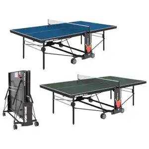 Indoor-Tischtennisplatte Sport-Thieme Tischtennisplatte Master | Indoor-Tisch für Vereinssport | Klapp- und Rollbar
