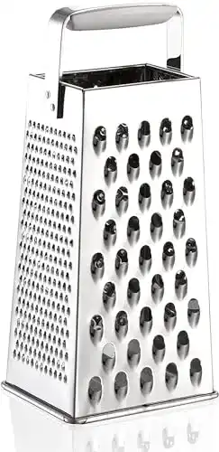 Käsereibe Leifheit Vierkantreibe ComfortLine-Serie, 4 Reibflächen