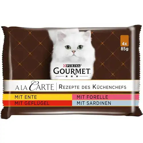 Gourmet-Katzenfutter PURINA GOURMET A la Carte, 12er Pack