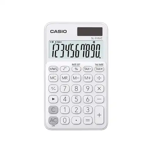 Casio-Taschenrechner Casio Taschenrechner SL-310UC, 10-stellig