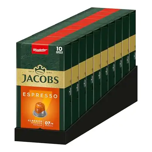 Jacobs-Kapseln Jacobs Kapseln Espresso Classico, Intensität 7
