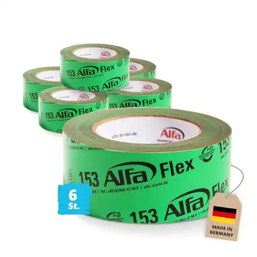 Klebeband Dampfsperre Alfa 6x Flex Folienklebeband 50 mmx25 m