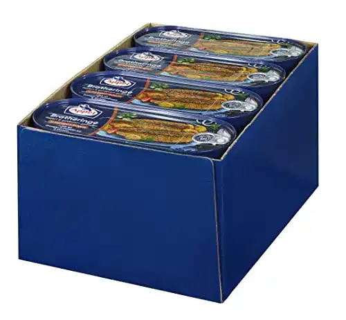 Die beste Heringe (zum Essen) Appel Bratheringe 20 x 325 g Dose 2026 Test Bestseller Heringe (zum Essen) Appel Bratheringe 20 x 325 g Dose