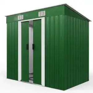 Geräteschuppen Deuba L Metall Gerätehaus 2m² mit Fundament
