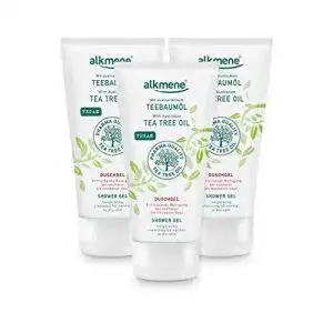 Teebaumöl-Duschgel Alkmene Teebaumöl Duschgel 3x 200 ml