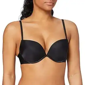 BH Wonderbra Damen WB FULL EFFECT PUSH, Schwarz, 70A