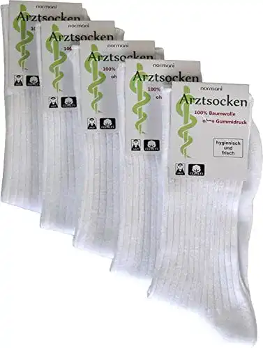 Normani-Socken normani 10 Paar Arztsocken100% Baumwolle