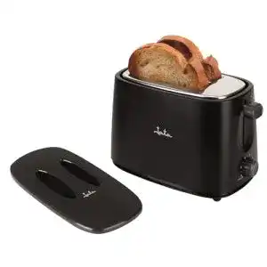 Mini-Toaster Jata TT631 Schwarzer Toaster mit Schutzkappe