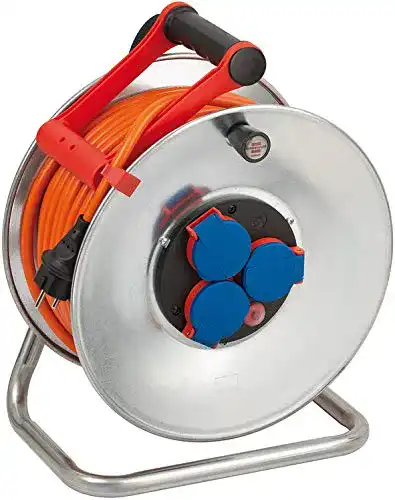 Kabeltrommel Brennenstuhl Garant S IP44, 40m Kabel in orange