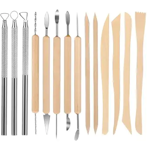Modellierwerkzeug WINOMO Modellier-Werkzeug Kit, 14 Stück