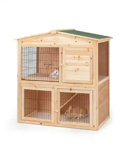 Die beste Kaninchenstall lionto by dibea aus Holz 98x54x100 cm 2026 Test Bestseller Kaninchenstall lionto by dibea aus Holz 98x54x100 cm