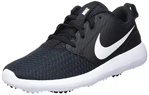 Golfschuh Herren Nike Jungen Roshe Jr Kids Golfschuhe, Schwarz