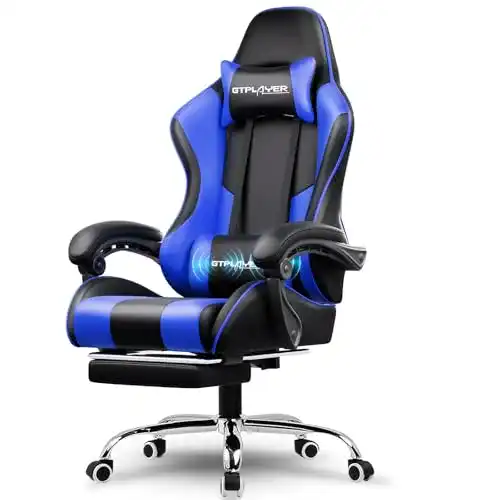 Gaming-Stuhl GTPLAYER Gaming Stuhl mit Lautsprecher