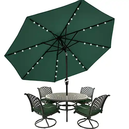 Sonnenschirm mit LED MASTERCANOPY 270 cm, 32 LED
