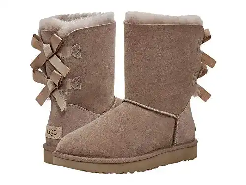 Winterstiefel UGG Unisex Bailey Bow II Classic Boot, Caribou