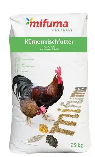 Hühnerfutter Mifuma Geflügelkörner Premium 25 kg