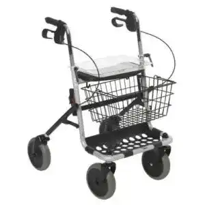 Rollator Invacare Aquatec GmbH P452E/ 3 BANJO, silber m. Korb