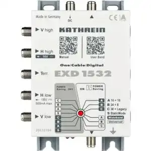 Kathrein-Multischalter Kathrein EXD 1532 Einkabel-Multischalter