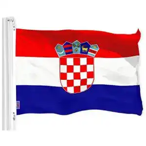 Kroatien-Flagge G128 Kroatien kroatische Flagge 3×5 ft Printed