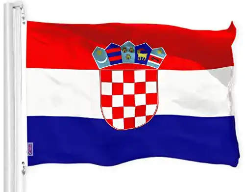 Kroatien-Flagge G128 Kroatien kroatische Flagge 3×5 ft Printed