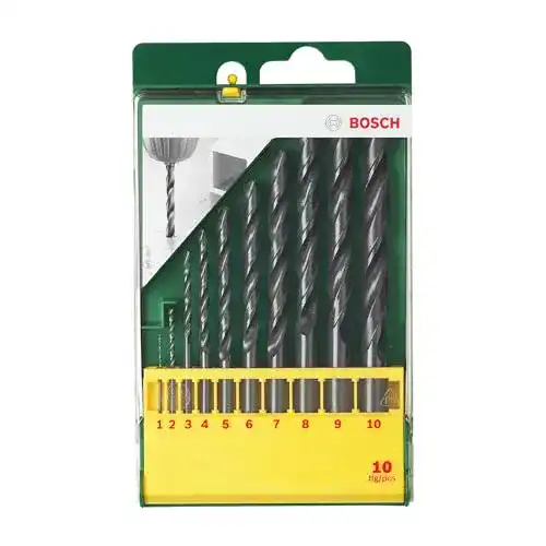 Metallbohrer Bosch Home and Garden Bosch 10tlg. -Set HSS-R