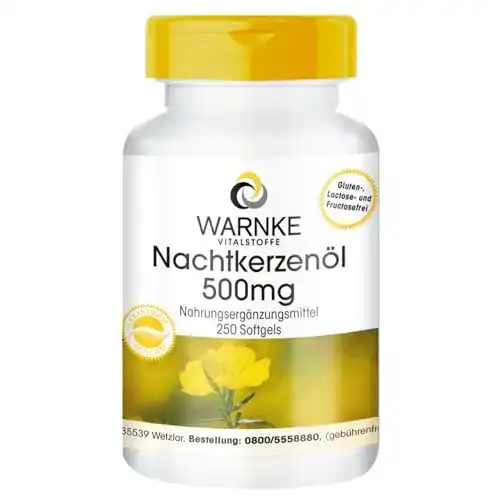 Die beste Nachtkerzenöl-Kapseln WARNKE VITALSTOFFE 250 Softgel-Kapseln 2026 Test Bestseller Nachtkerzenöl-Kapseln WARNKE VITALSTOFFE 250 Softgel-Kapseln