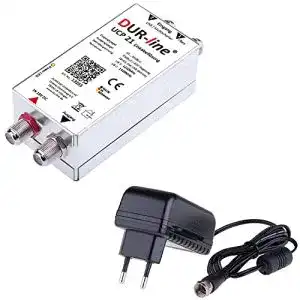 Quad-LNB-Multischalter DUR-line UCP 21 Set, SAT SCR Einkabel