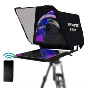 Teleprompter Leeventi 4.0 I Kompatibel mit iPhone, iPad, Android