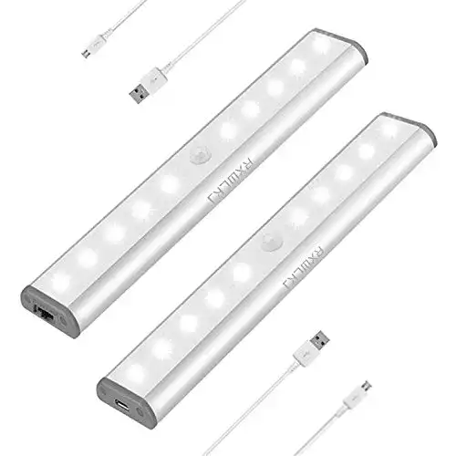 LED-Leiste RXWLKJ Einfache Montage Bewegungsmelder10 Led