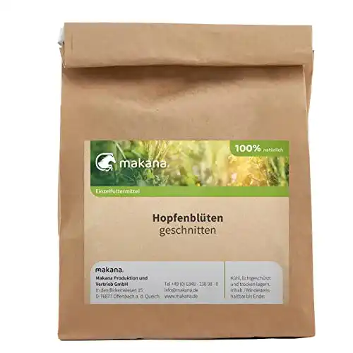 Hopfenblüten Makana, geschnitten, 500 g Tüte