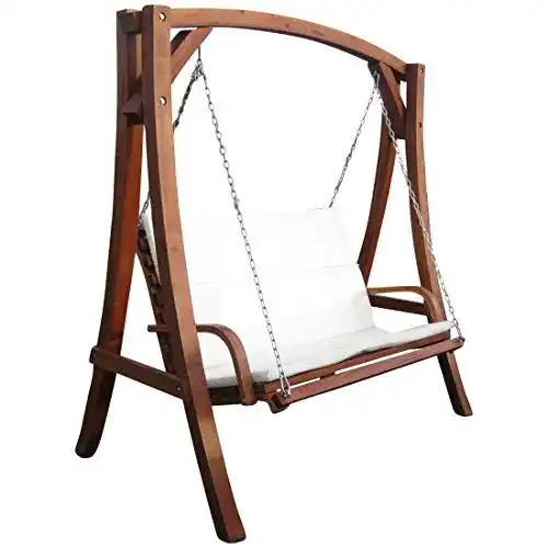 Hollywoodschaukel (Holz) ALEOS. ALEOS aus Holz Lärche